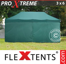 Faltzelt Pro Pack Xtreme 3x6 m mit 6 Wänden. Grün - verkauf von Alupavillon