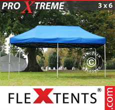 Faltzelt Pro Xtreme 3x6 m, Blau - verkauf von Alupavillon