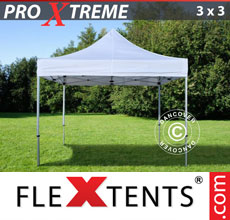 Faltzelt Pro Xtreme 3x3 m, Weiß - verkauf von Alupavillon