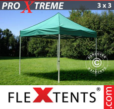 Faltzelt Pro Xtreme 3x3 m, Grün - verkauf von Alupavillon