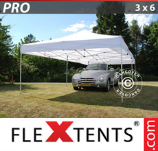Faltzelt FleXtents Pro 3x6 m aus, weiss - verkauf von Alupavillon