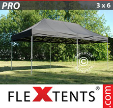Faltzelt FleXtents Pro 3x6 m aus, schwarz - verkauf von Alupavillon