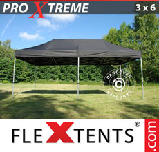 Faltzelt Pro Xtreme 3x6 m, Schwarz - verkauf von Alupavillon