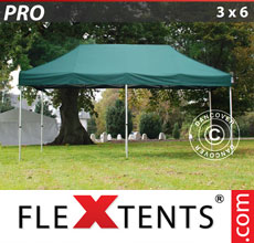 Faltzelt FleXtents Pro 3x6 m aus. Grün - verkauf von Alupavillon