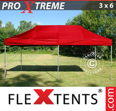 Faltzelt Pro Xtreme 3x6 m, Rot - verkauf von Alupavillon