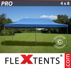 Faltzelt FleXtents Pro 4x8 m, blau - verkauf von Alupavillon